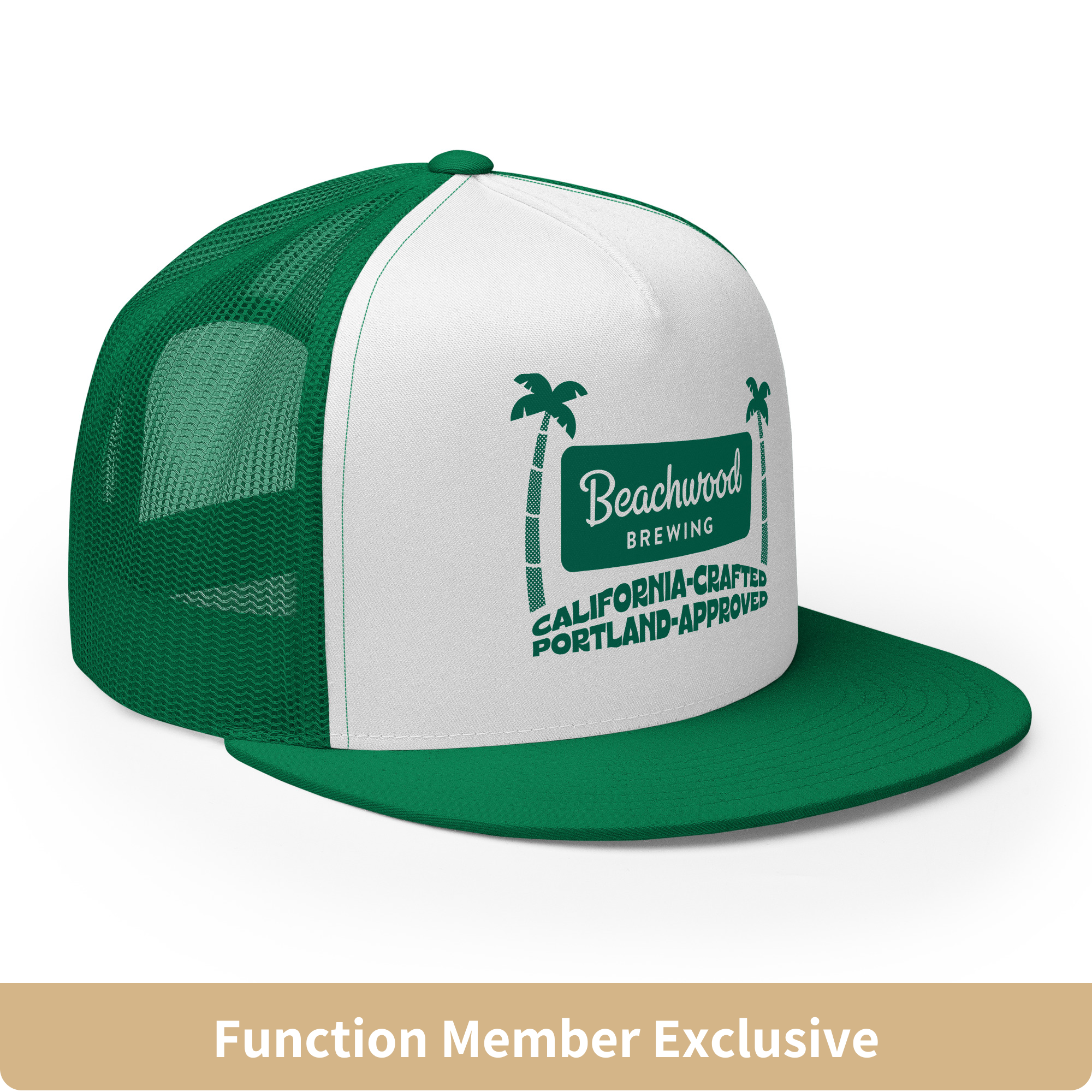 Function + Beachwood Brewing | Trucker Hat | Film Printed