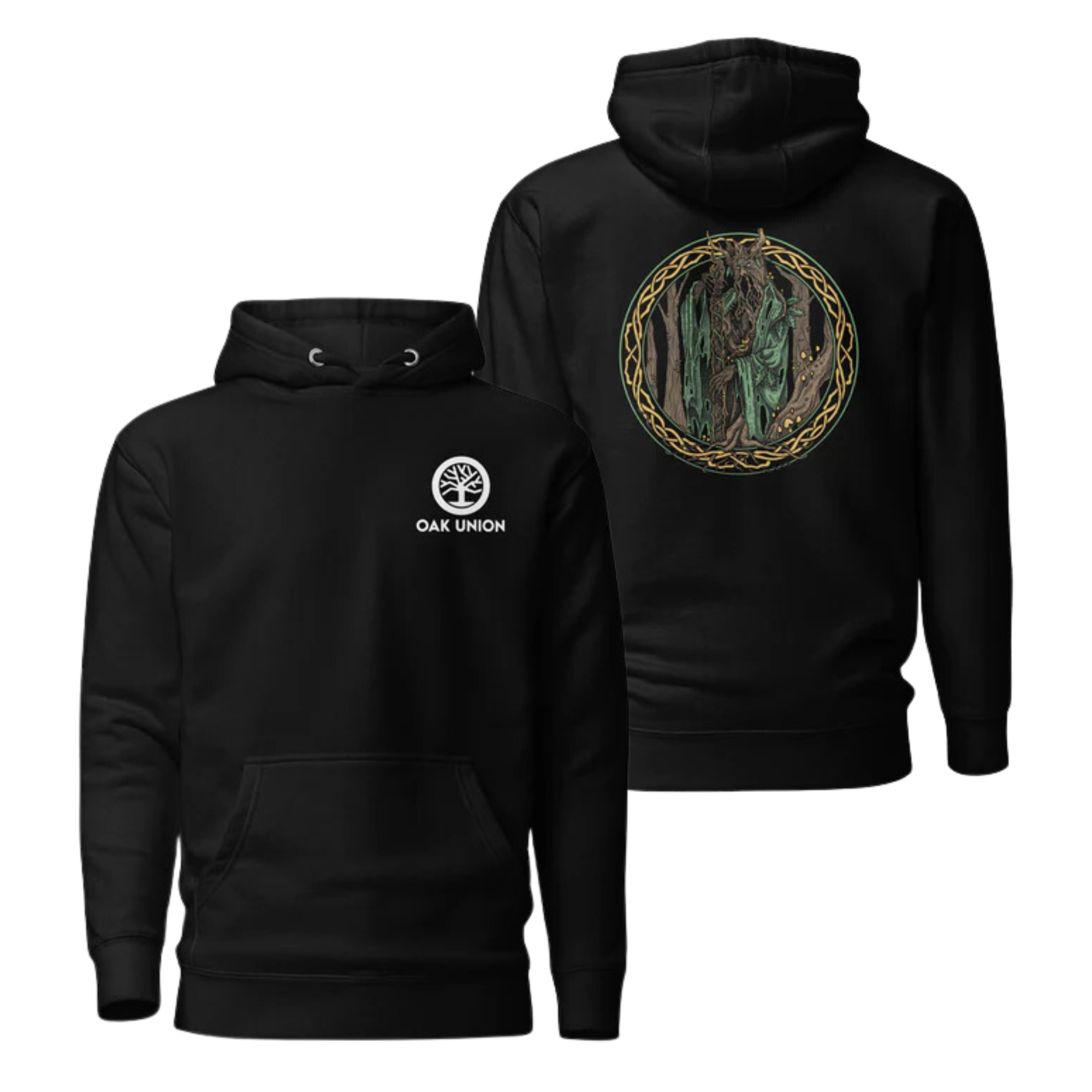 Heavy Blend Pullover Hoodie | Oak King Hoodie | Bout It Merch