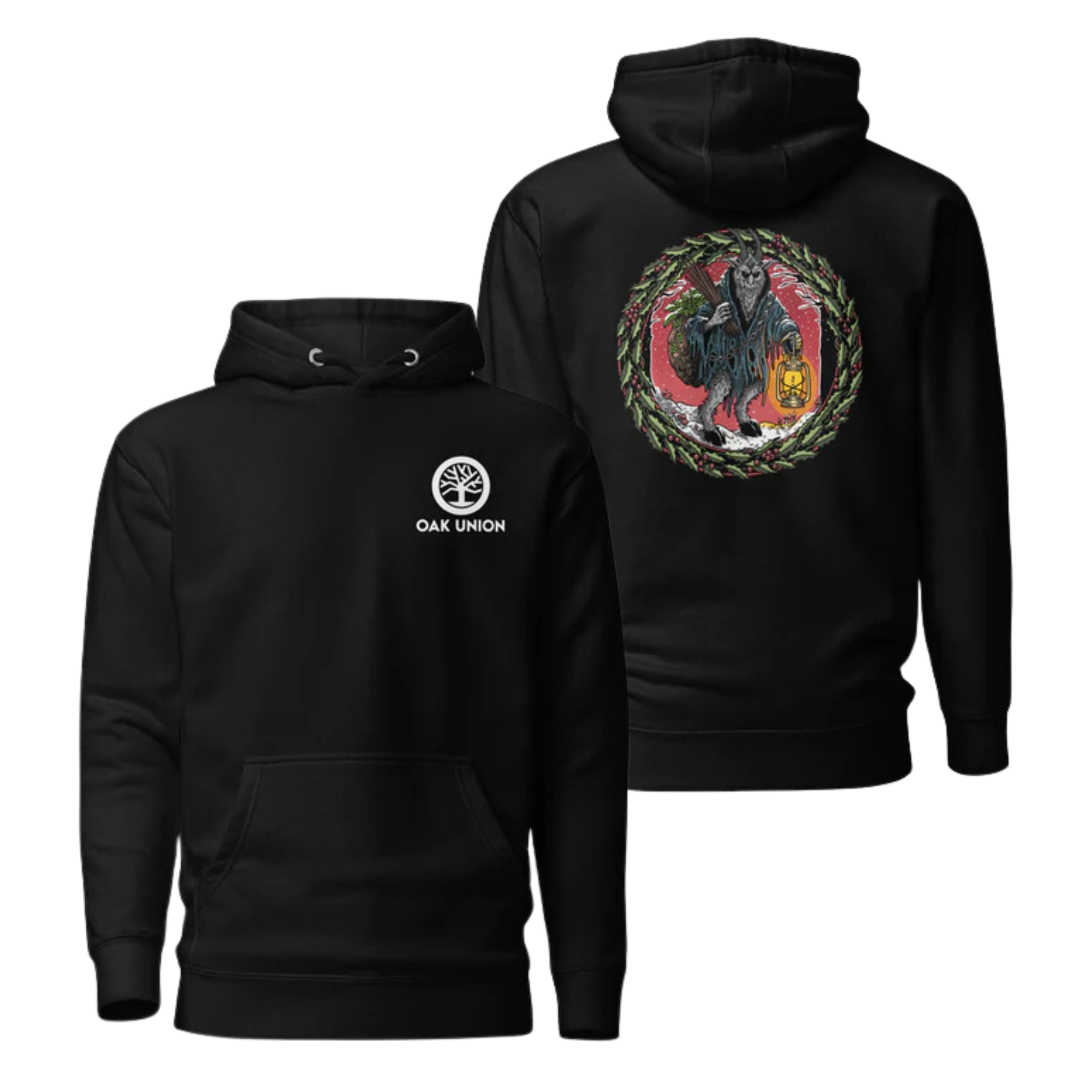 Unisex Heavy Blend Hoodie | Krampus Graphic Hoodie | Bout It Merch