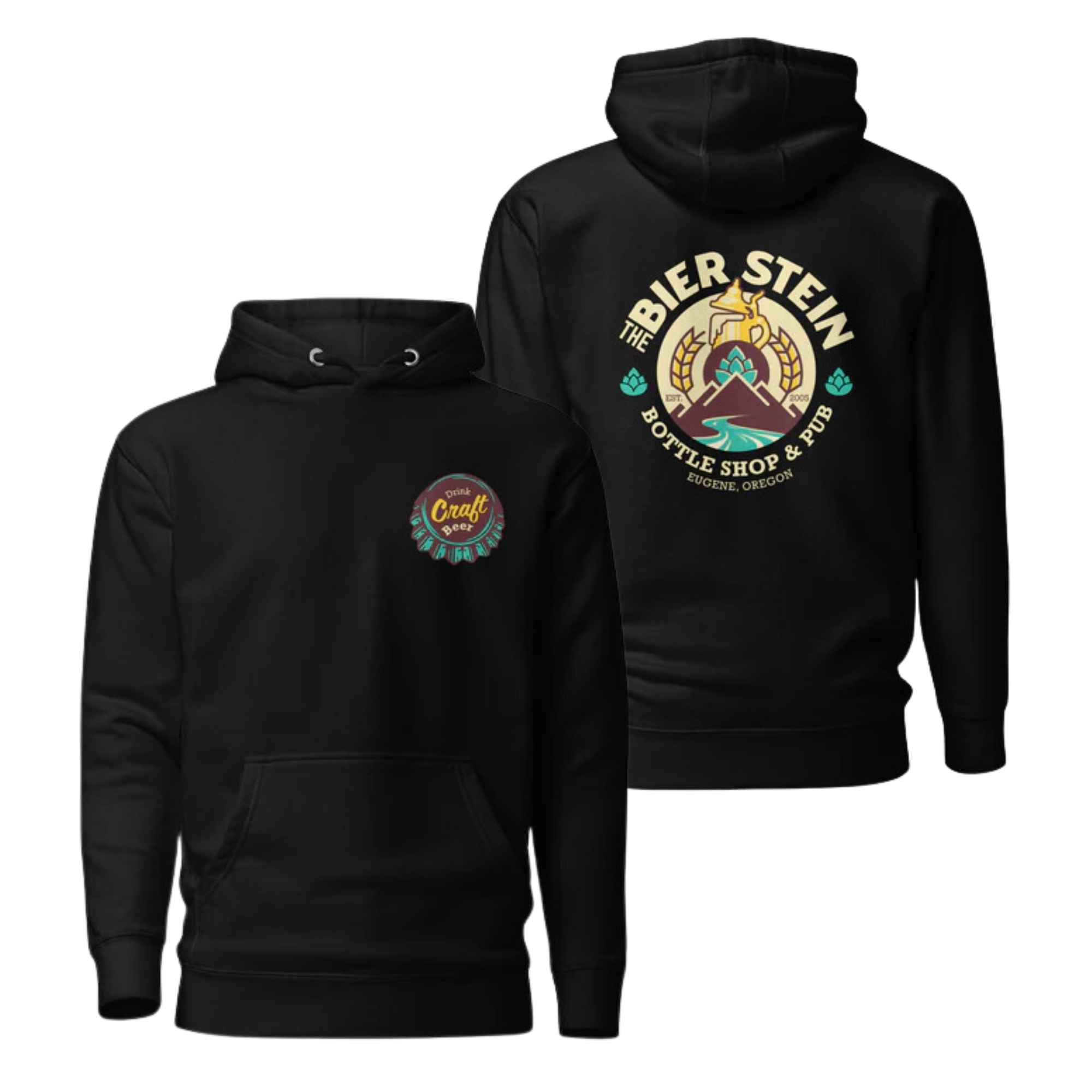 Premium Cotton Hoodie | Drink Craft Beer