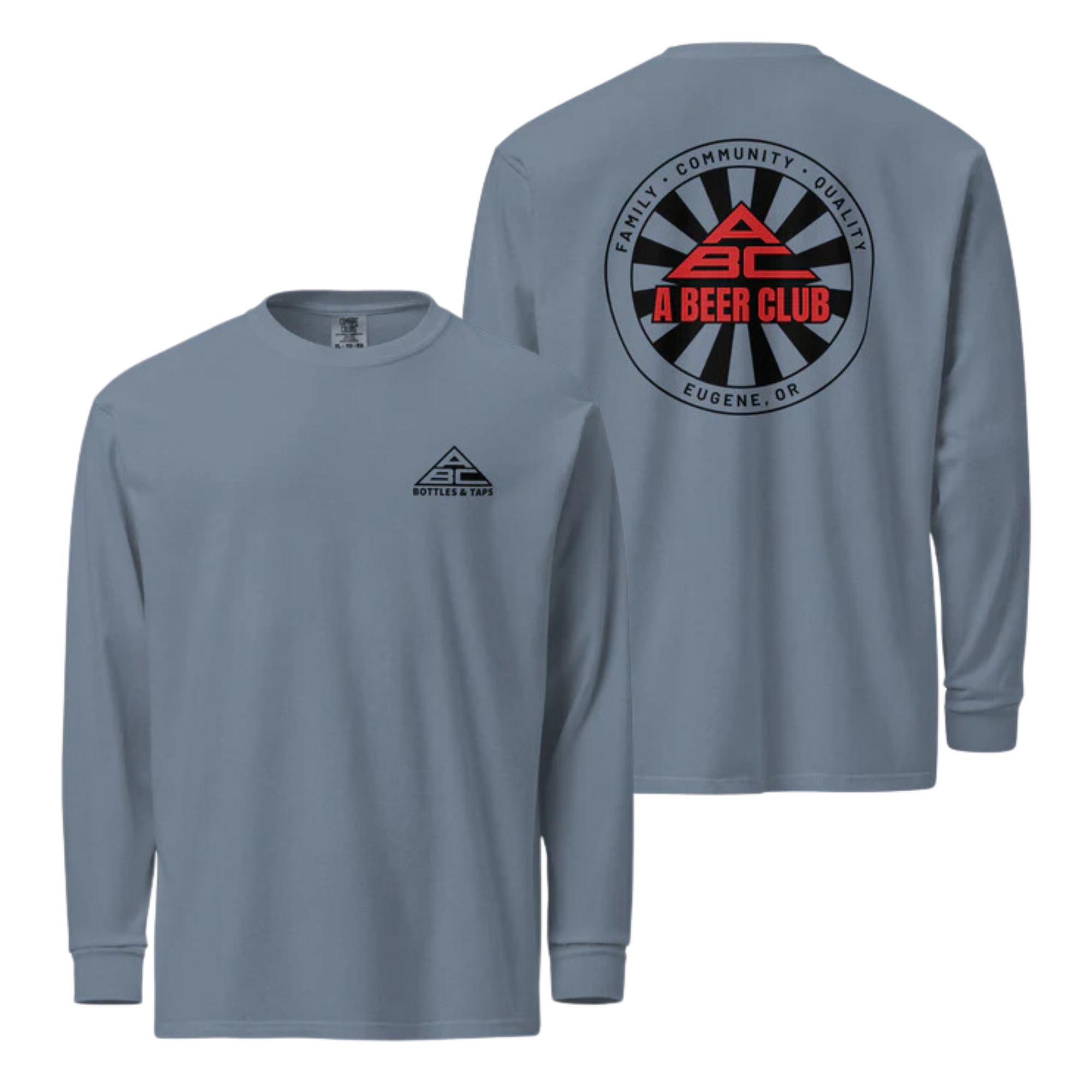 Comfort Colors Long Sleeve | Black & Sunburst