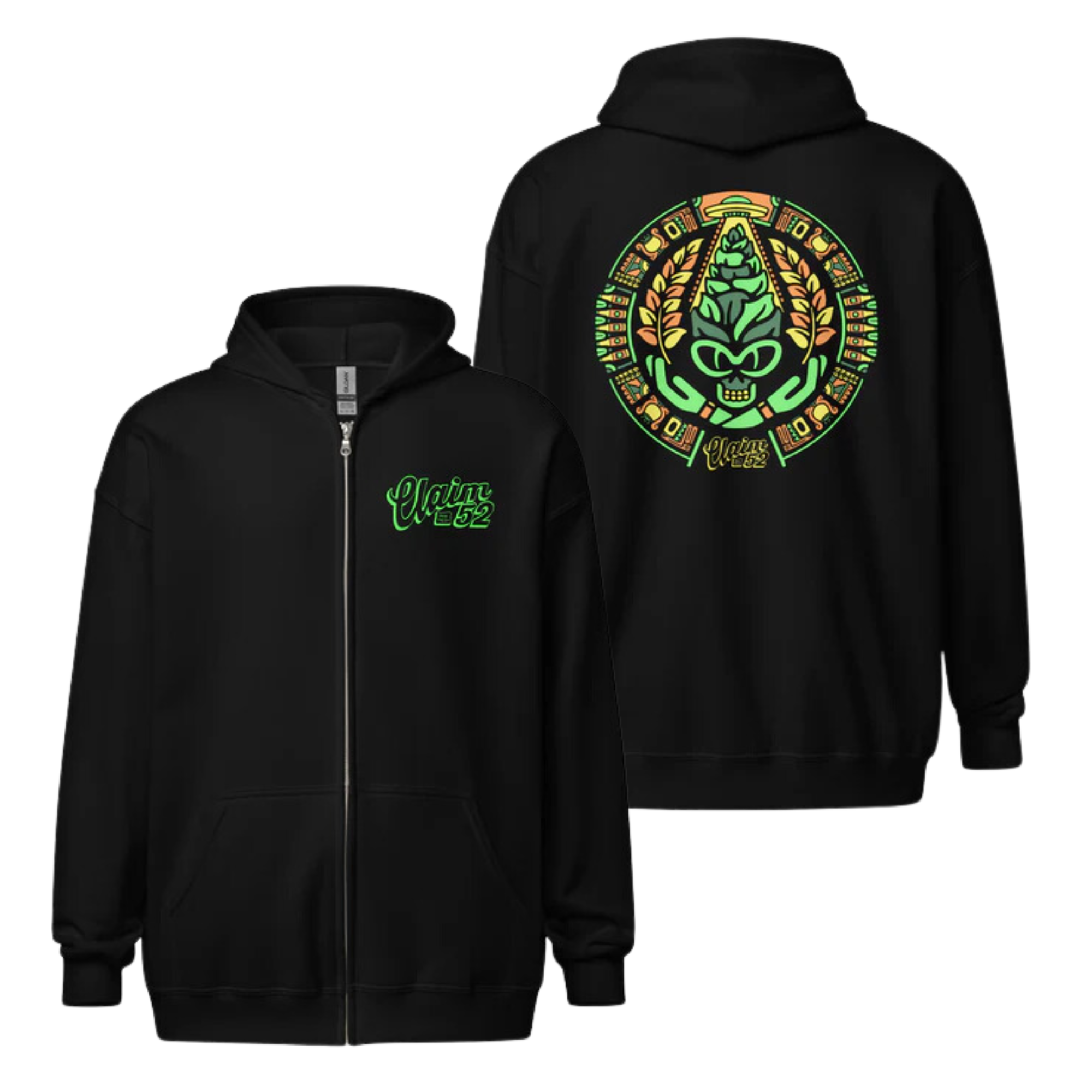 Unisex Full Zip Hoodie | Brewing Zip Hoodie | Bout It Merch