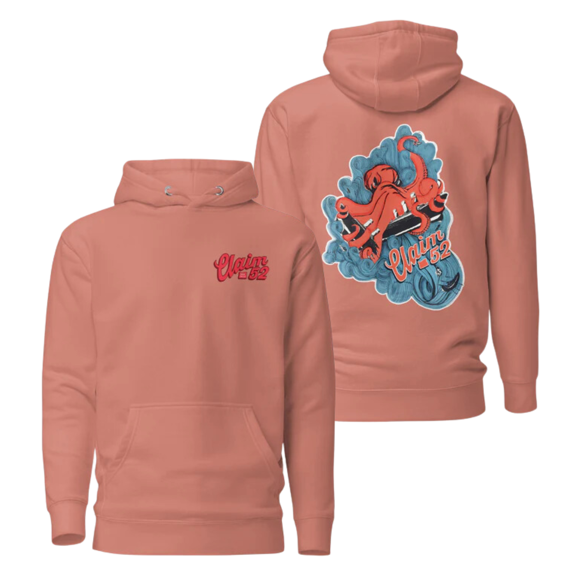 Dusty Rose Hoodie | Rose Pullover Hoodie | Bout It Merch