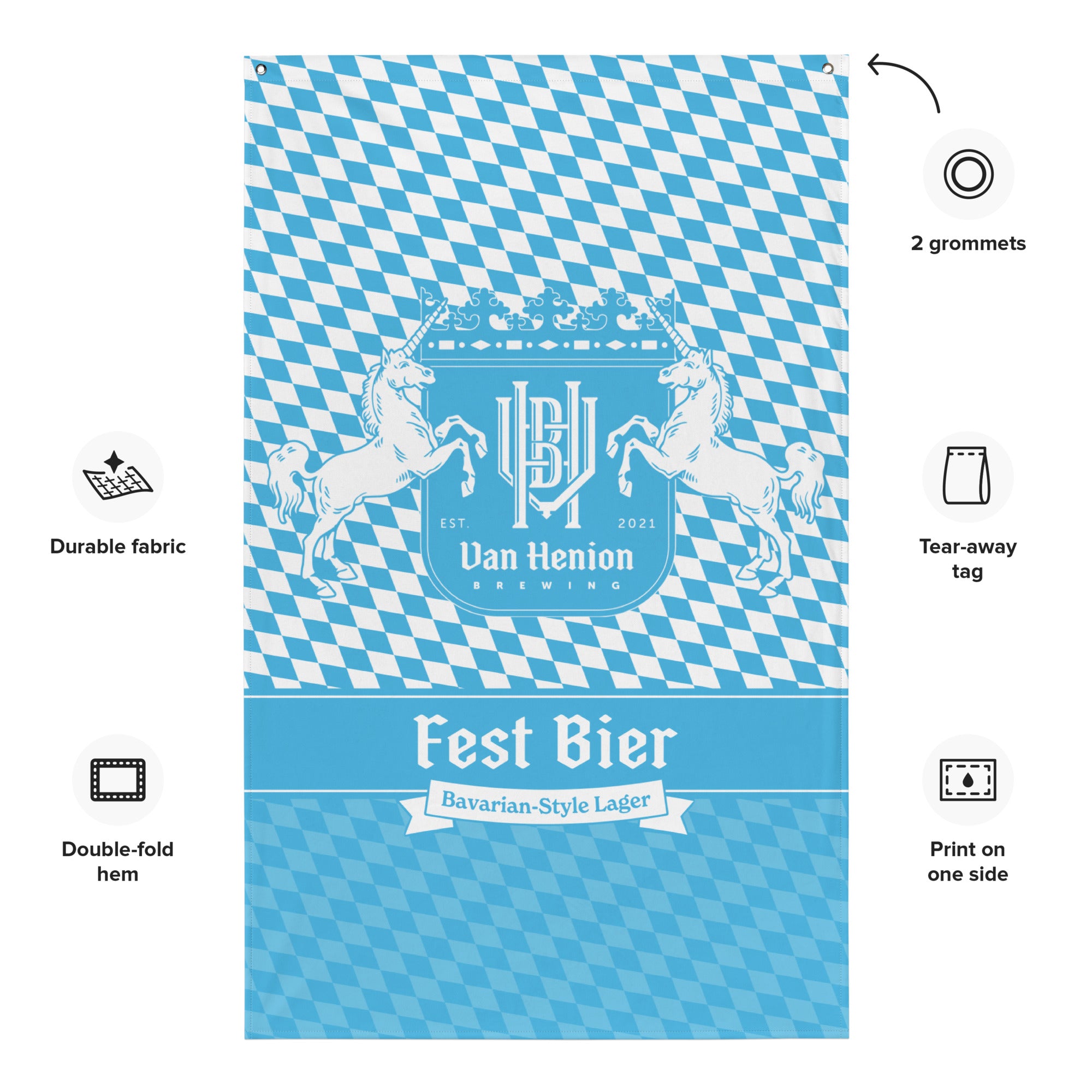 Large Flag | 34' x 56" | Fest Bier