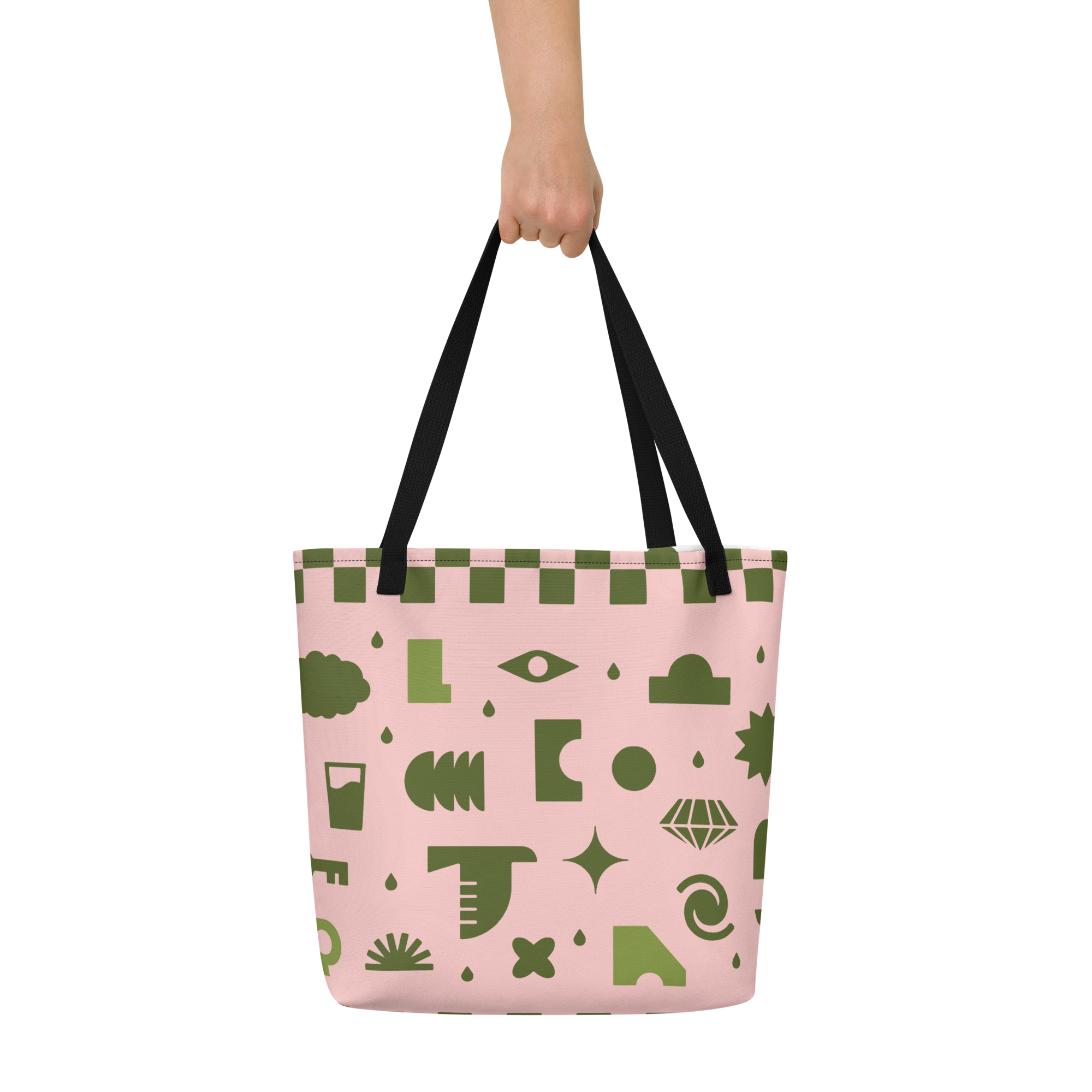 Canvas Tote Bags | Bold Graphic Tote | Bout It Merch