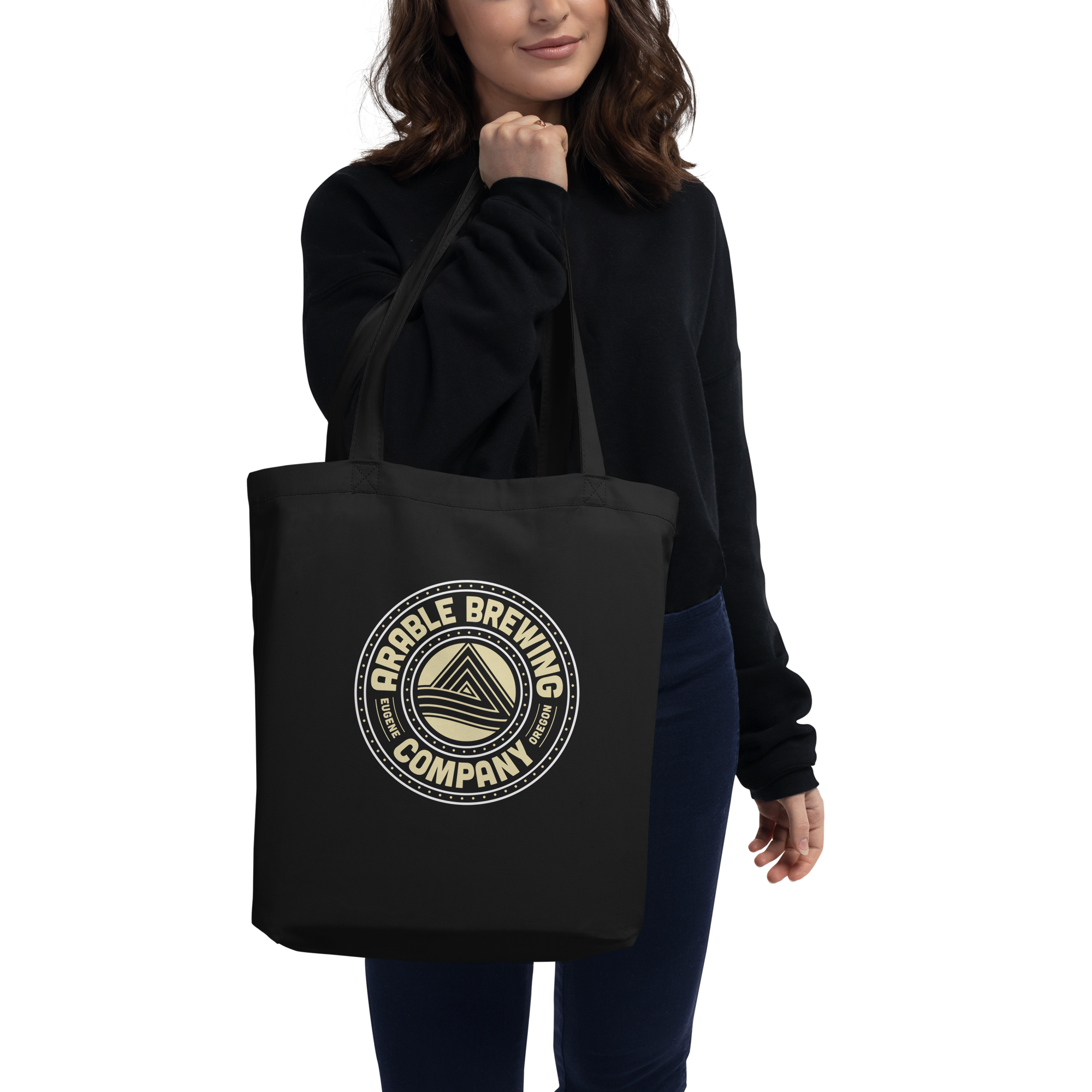 Eco-Friendly Tote | Round "Good People Good Beer"