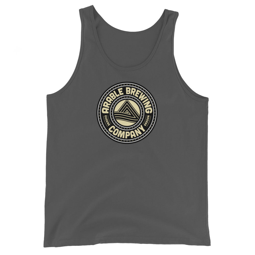 Men's Cotton Tank Top | Round on color