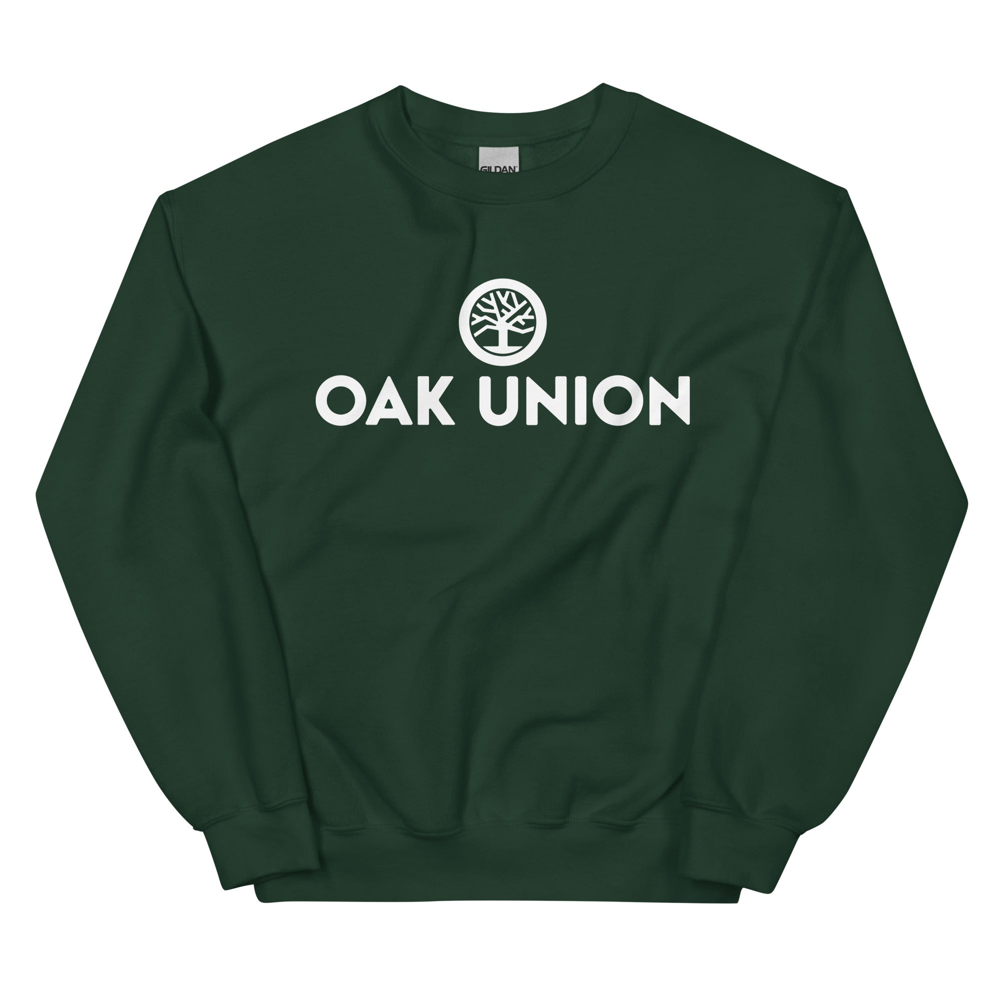 Buy forest-green Premium Sweatshirt | Unisex | White Lettering