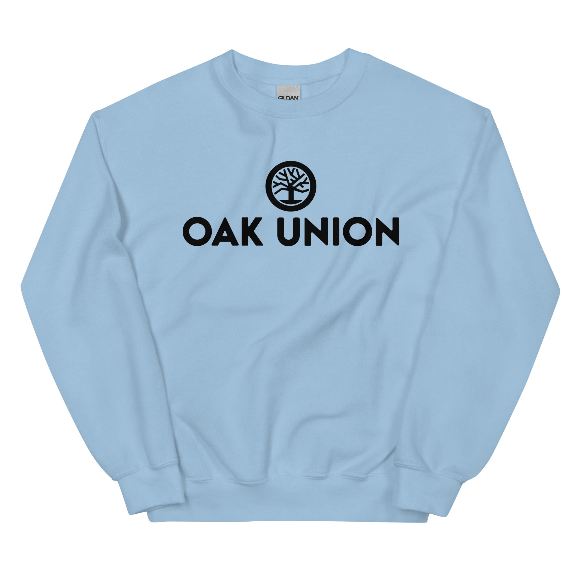 Buy light-blue Premium Sweatshirt | Unisex | Black Lettering
