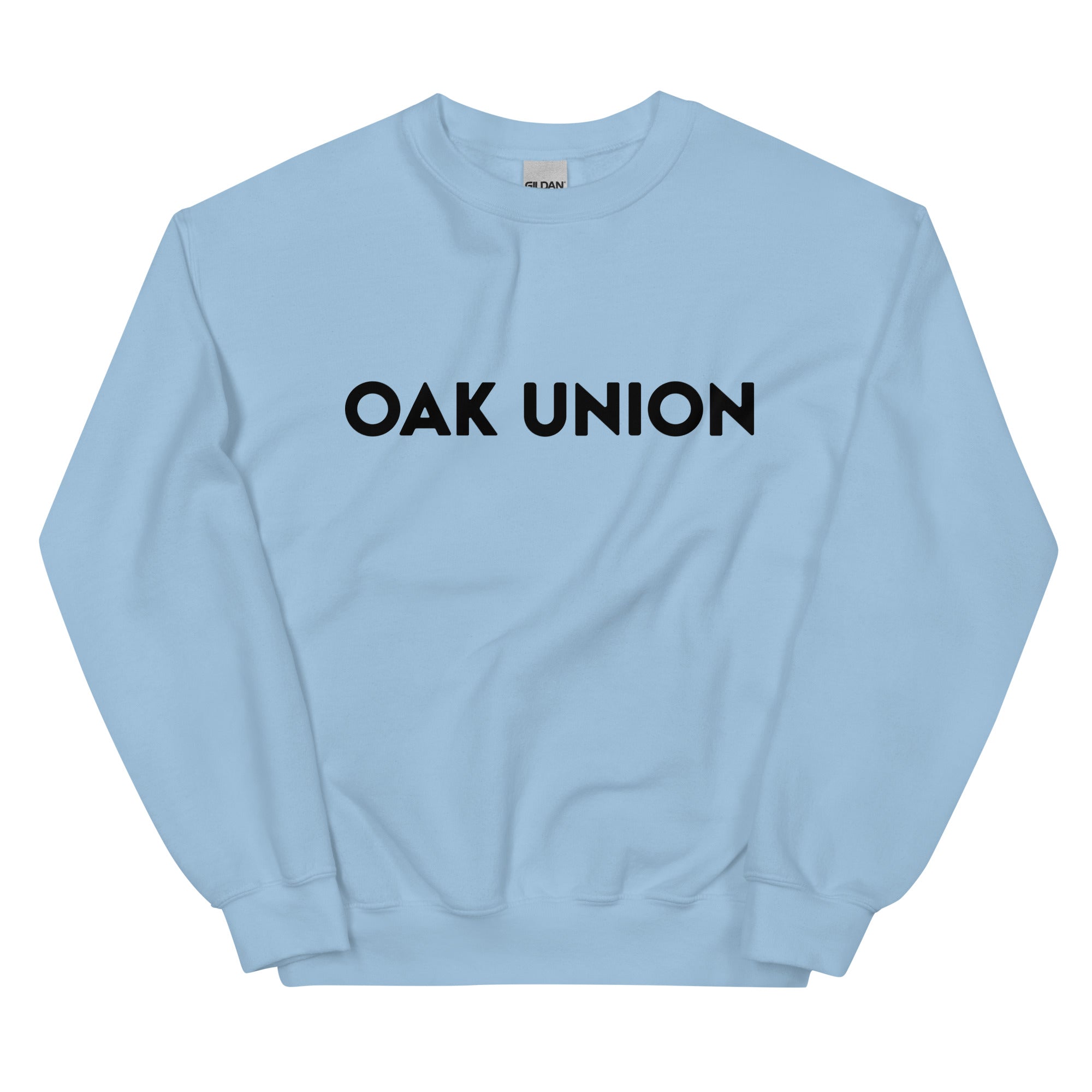 Buy light-blue Premium Sweatshirt | Unisex | Black Lettering