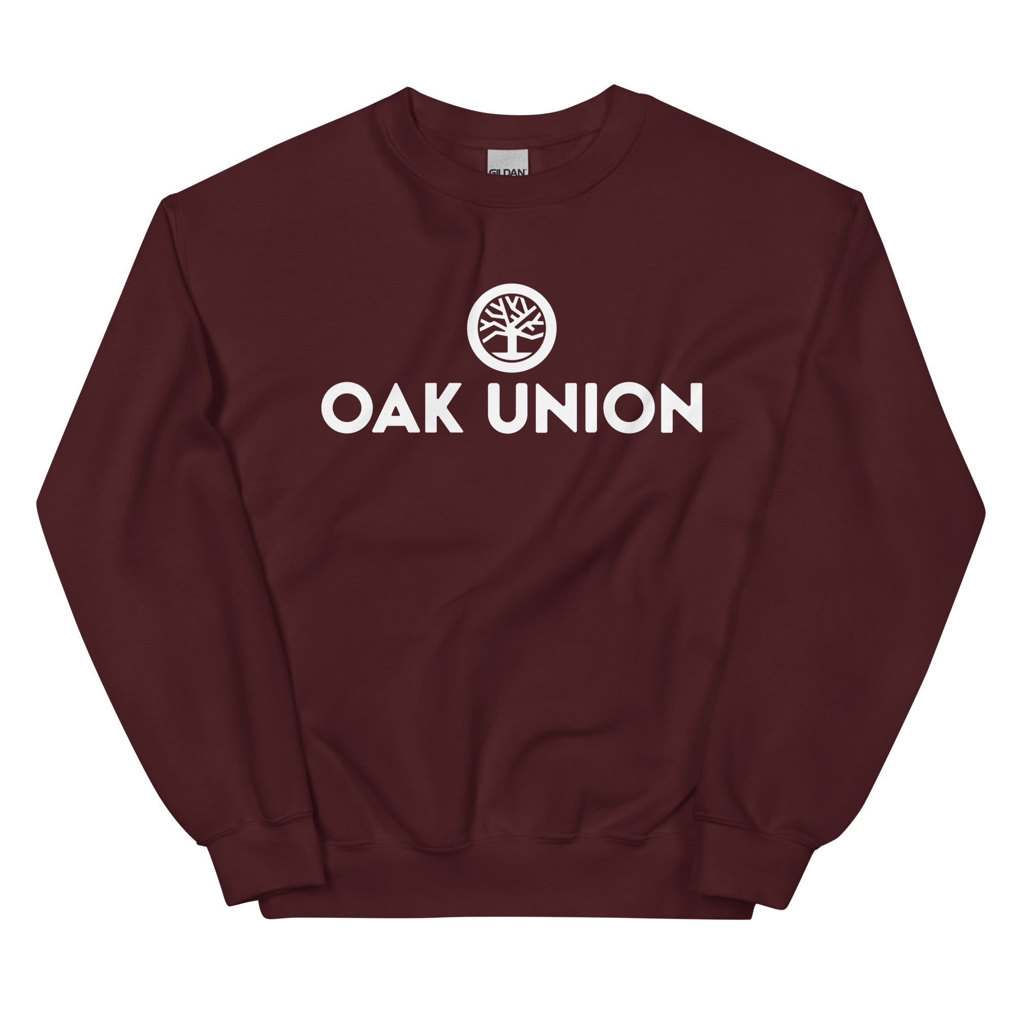 Buy maroon Premium Sweatshirt | Unisex | White Lettering