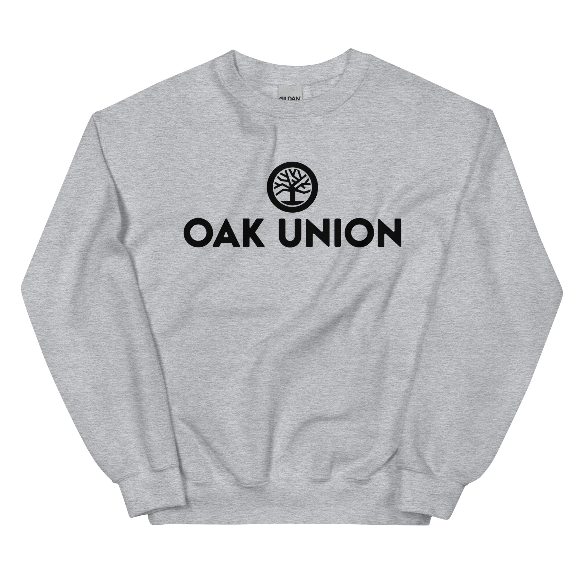 Buy sport-grey Premium Sweatshirt | Unisex | Black Lettering