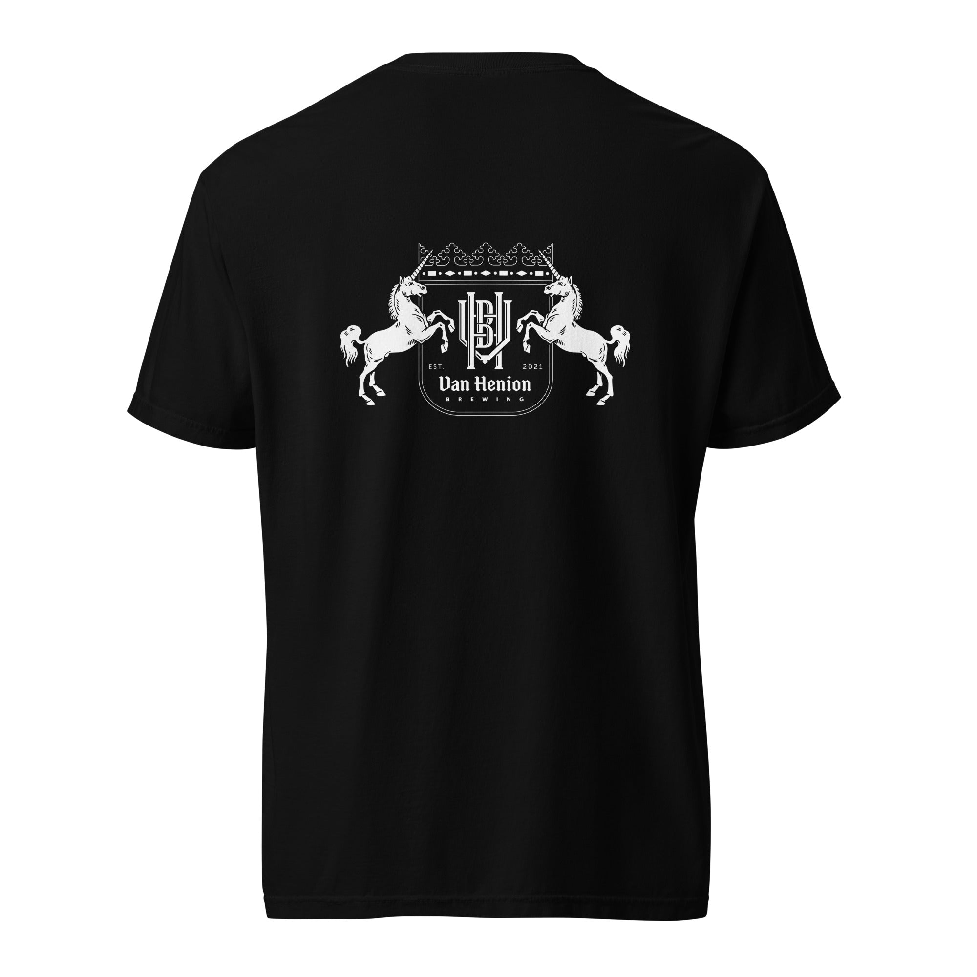 Short Sleeve Black T-Shirt | Black Unicorn T-Shirt | Bout It Merch