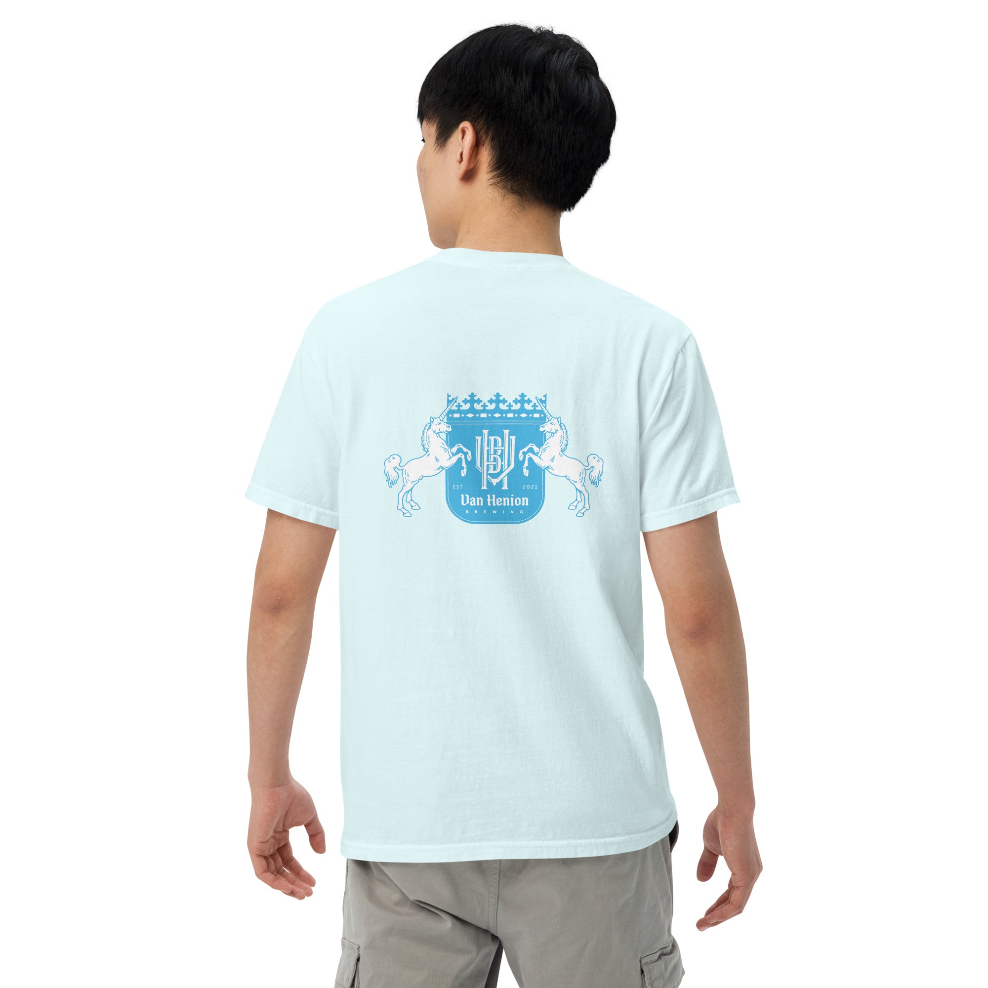 Comfort Colors T-shirt | Blue Unicorns