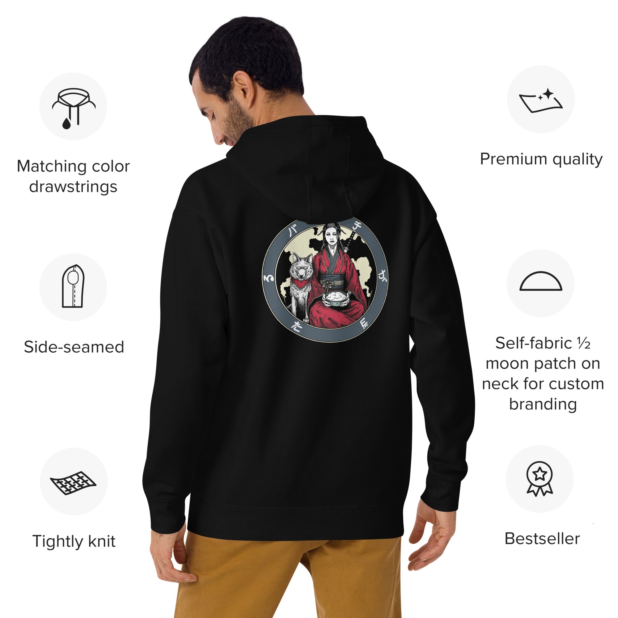 Inari Okami Graphic Hoodie | Inari Okami Hoodie | Bout It Merch