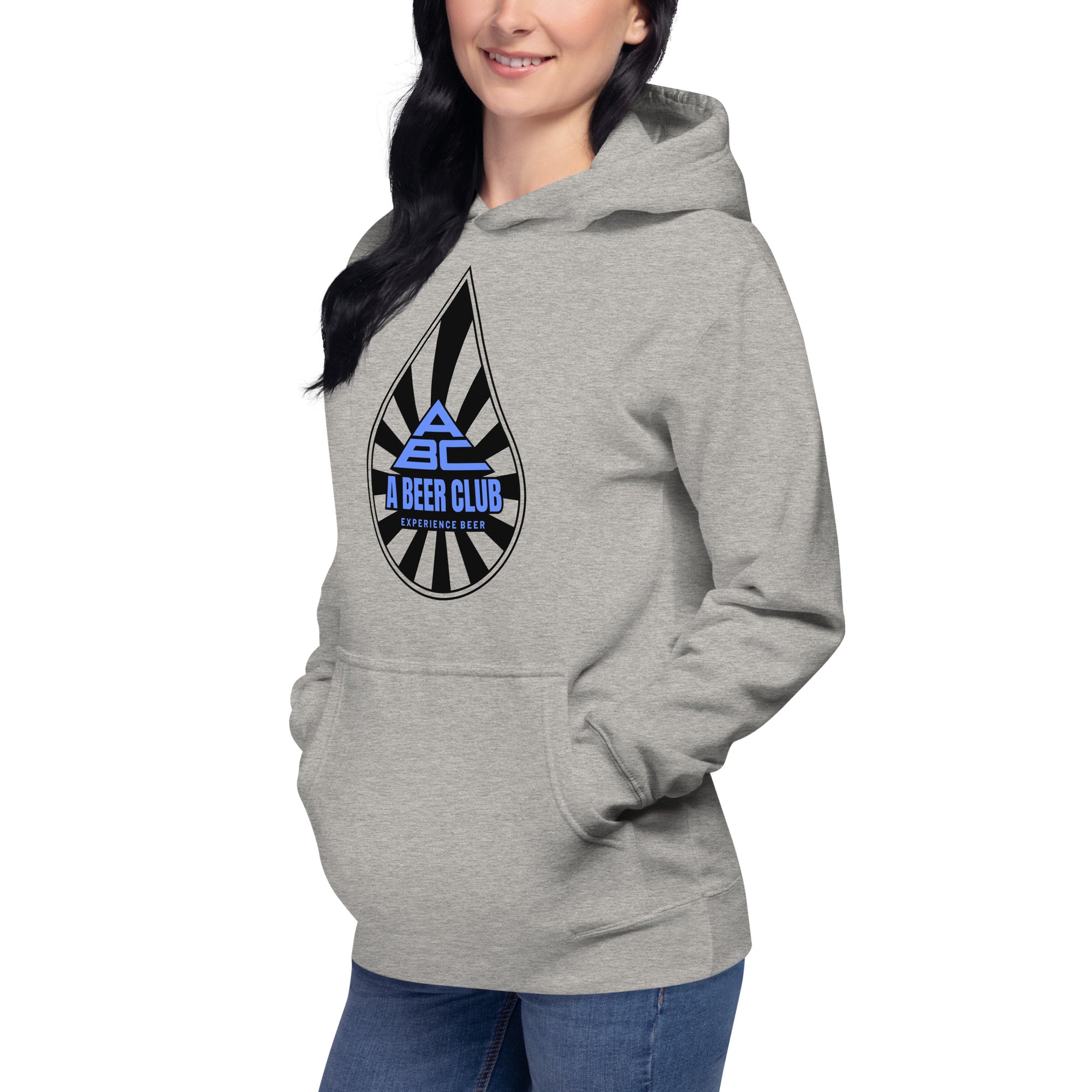 Premium Cotton Hoodie | Unisex | Drop Blue Front