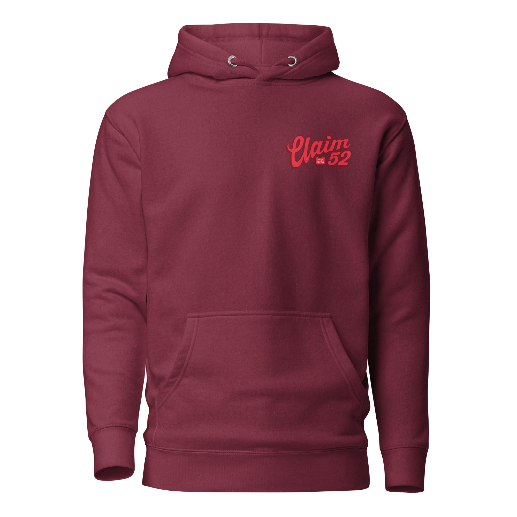 Buy maroon Premium Cotton Hoodie | Unisex | Thicc Cherries