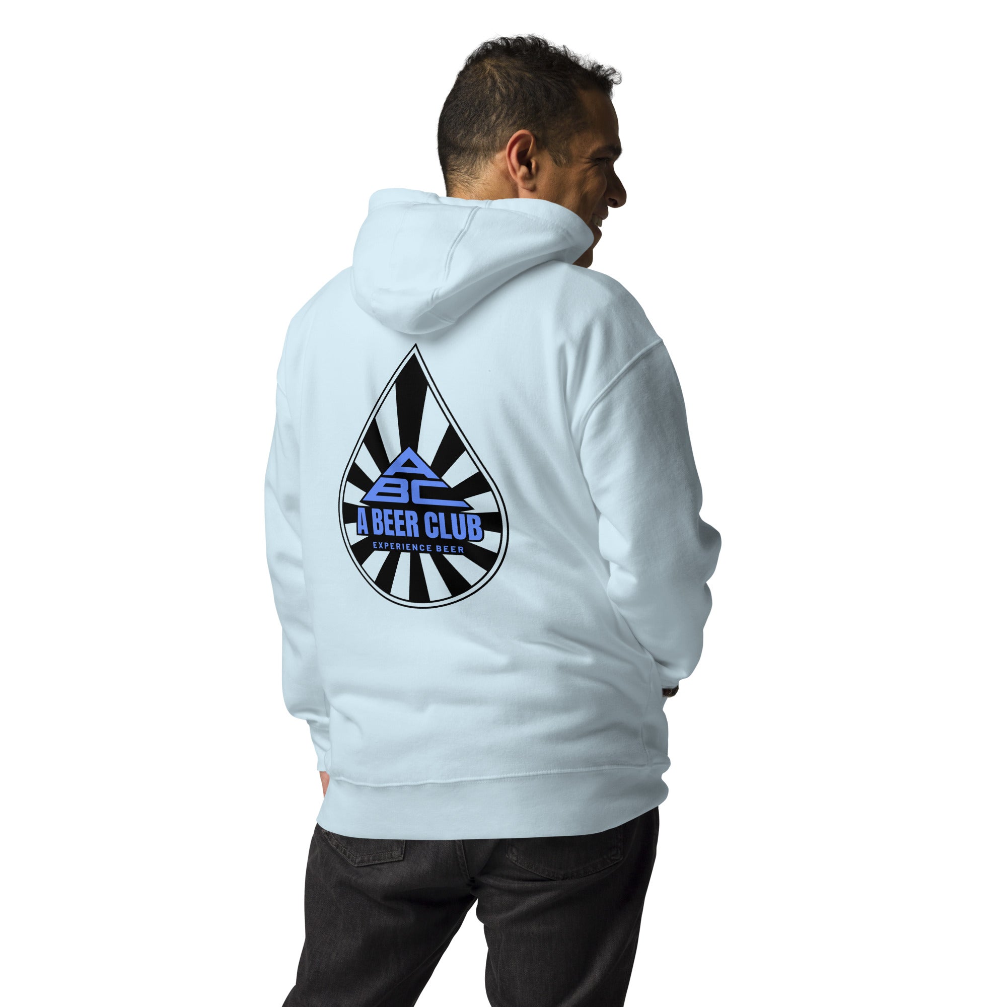 Premium Cotton Hoodie | Unisex | Drop Blue Back