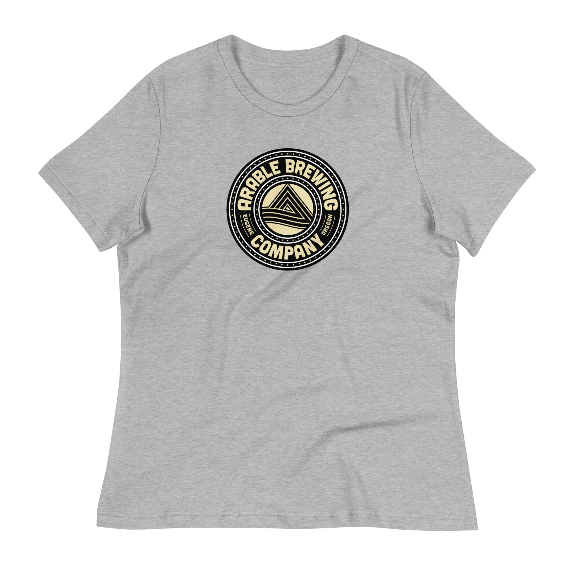 Women's Relaxed Tee | Round "Good People Good Beer" - 0